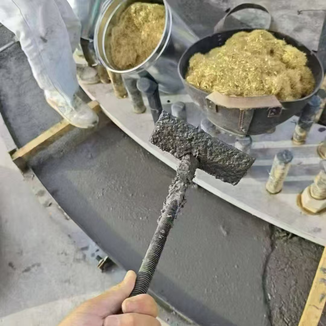 南皮C120钢纤维高强无收灌浆料 轧机压缩机汽轮机发电机锻压设备底座灌浆材料